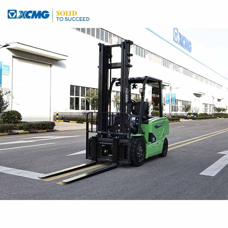XCMG Official Small Electric Forklift Xcb35-S 3.5 Ton AC Lithium Battery Forklift Truck Price for Sa